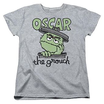 Sesame Street Canned Grouch Short Sleeve Womens Tee
