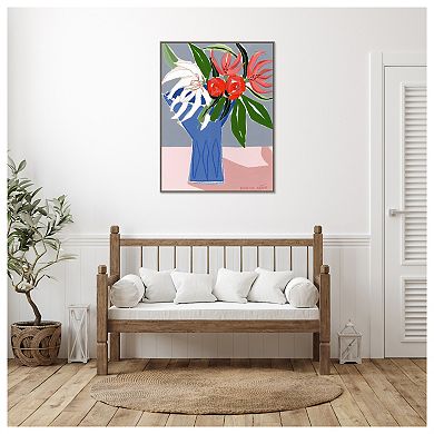Spring Florals 10 By Marisa Anon Framed Canvas Wall Art Print