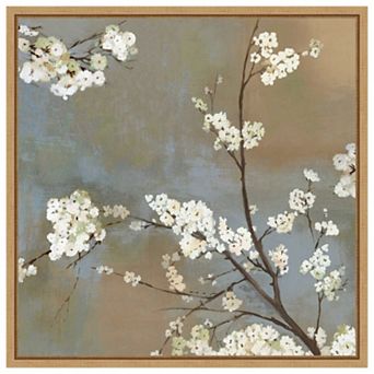 Ode To Spring Blossoms I By Asia Jensen Framed Canvas Wall Art Print