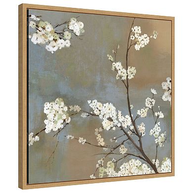 Ode To Spring Blossoms I By Asia Jensen Framed Canvas Wall Art Print