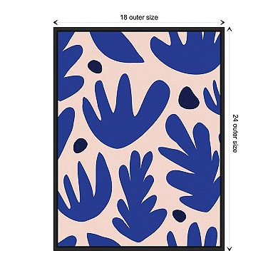 Bluebell Poster By Urban Road Framed Canvas Wall Art Print