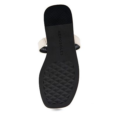Aerosoles Boston Women's Leather Slide Sandals