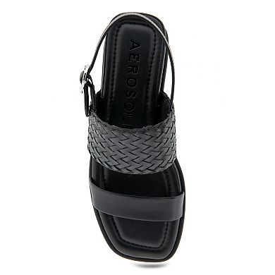 Aerosoles Broome Women's Slingback Wedge Sandals