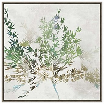 Olive Branch By Asia Jensen Framed Canvas Wall Art Print