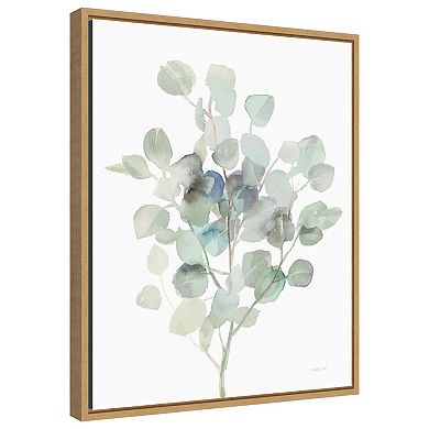 Eucalyptus Iii Cool By Danhui Nai Framed Canvas Wall Art Print