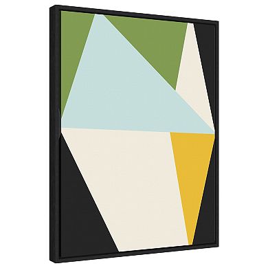 Bold Graphic 2 By The Creative Bunch Studio Framed Canvas Wall Art Print