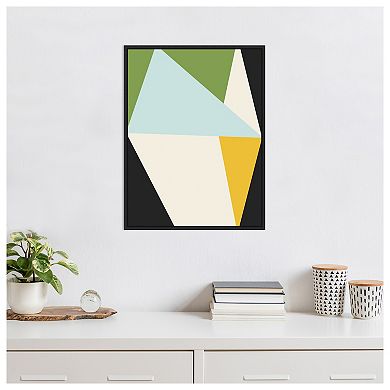 Bold Graphic 2 By The Creative Bunch Studio Framed Canvas Wall Art Print