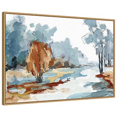 Forest Backroads Vi By Jacqueline Ellens Framed Canvas Wall Art Print