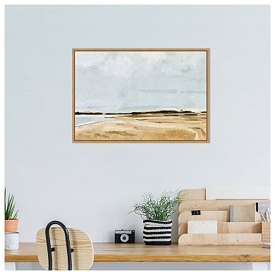 Quiet Coast I By Emma Caroline Framed Canvas Wall Art Print