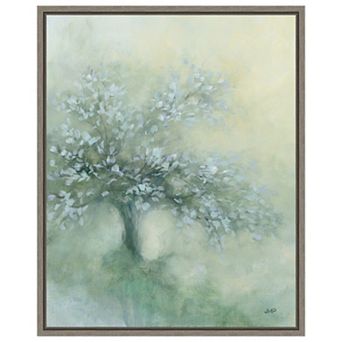 Subtle Tree I By Julia Purinton Framed Canvas Wall Art Print