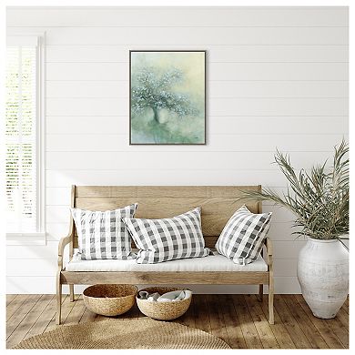 Subtle Tree I By Julia Purinton Framed Canvas Wall Art Print