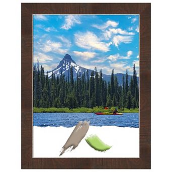 Wildwood Brown Narrow Picture Frame, Photo Frame, Art Frame