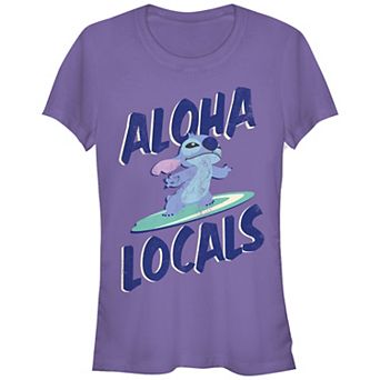 Disney's Lilo & Stitch Aloha Locals Stitch Juniors' Graphic Tee