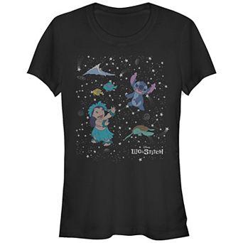 Disney's Lilo & Stitch Constellation Party Juniors' Graphic Tee