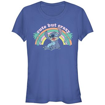 Disney's Lilo & Stitch Cute But Crazy Stitch Juniors' Graphic Tee