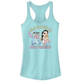 Disney's Lilo & Stitch Best Friends Juniors' Racerback Graphic Tank