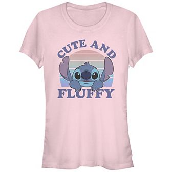 Disney's Lilo & Stitch Cute And Fluffy Stitch Juniors' Graphic Tee