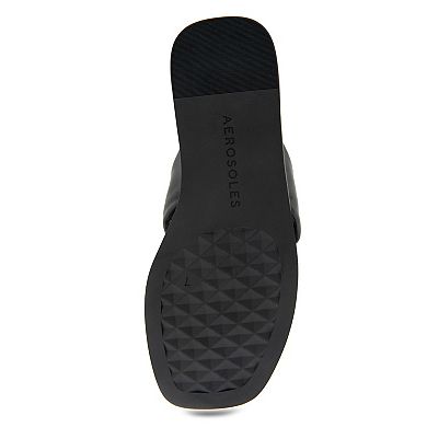 Aerosoles Bond Women's Leather Thong Sandals