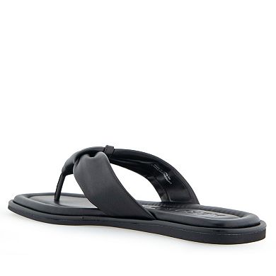 Aerosoles Bond Women's Leather Thong Sandals