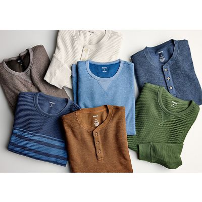 Men's Sonoma Goods For Life® The Essential Waffle Thermal Tee