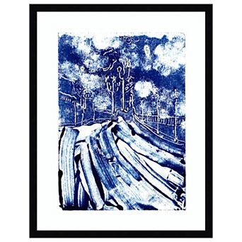 Pisa By Charlotte Orr Wood Framed Wall Art Print