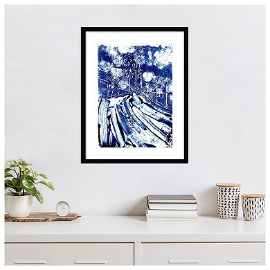 Pisa By Charlotte Orr Wood Framed Wall Art Print