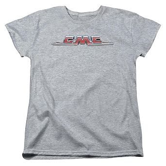 Gmc Chrome Logo Short Sleeve Womens Tee