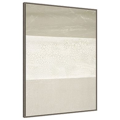 Cracked Parchment I By Vanna Lam Framed Canvas Wall Art Print