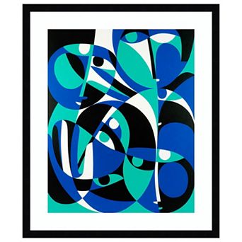 Seeking Out By Ron Waddams Wood Framed Wall Art Print