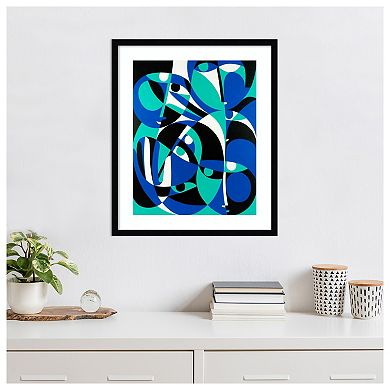 Seeking Out By Ron Waddams Wood Framed Wall Art Print