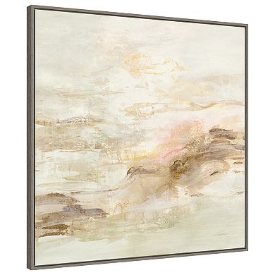 Ivory Hues By Silvia Vassileva Framed Canvas Wall Art Print
