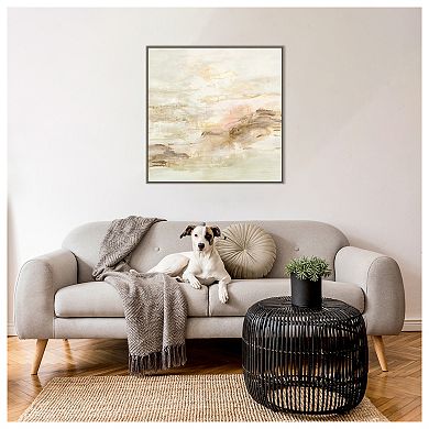 Ivory Hues By Silvia Vassileva Framed Canvas Wall Art Print