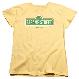 Sesame Street Since 1969 Short Sleeve Womens Tee
