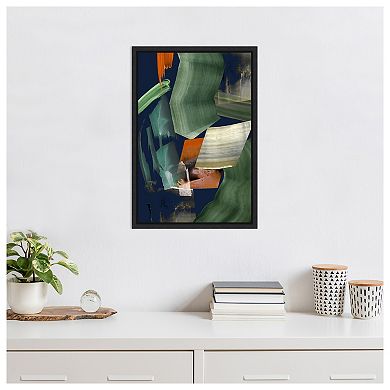 Sunsets In The City Ii By Pi Studio Framed Canvas Wall Art Print