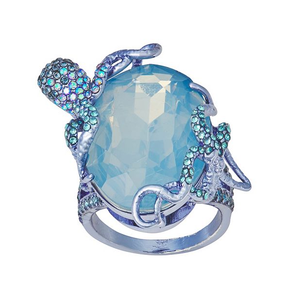 Simply Vera Vera Wang Octopus Wrap Blue Stone Ring Simply Vera Vera Wang Octopus Wrap Blue Stone Ring