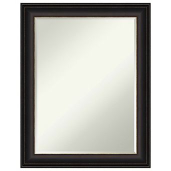 Trio Oil Rubbed Petite-bevel Bathroom Wall Mirror