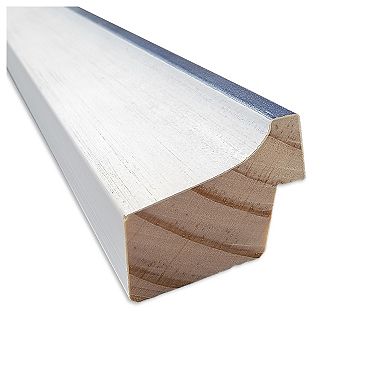 Morgan Petite Bevel Wood Bathroom Wall Mirror