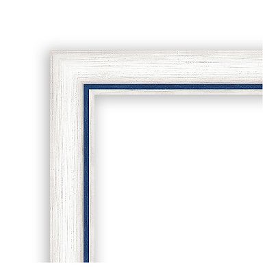 Morgan Petite Bevel Wood Bathroom Wall Mirror