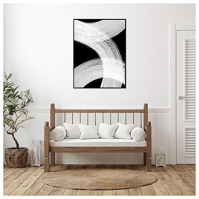 Provocation I By Urban Road Framed Canvas Wall Art Print