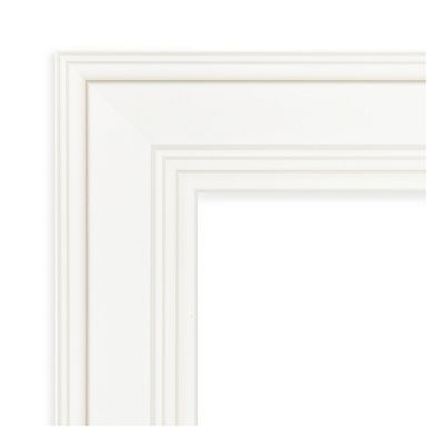 Ridge White Picture Frame, Photo Frame, Art Frame - Matted