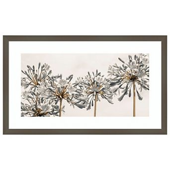 African Lily Flowers Ii By Assaf Frank Wood Framed Wall Art Print