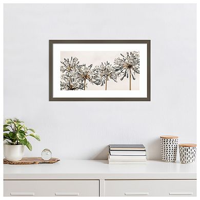 African Lily Flowers Ii By Assaf Frank Wood Framed Wall Art Print