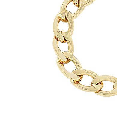PANNEE BY PANACEA Gold Tone Chunky Chain Bracelet