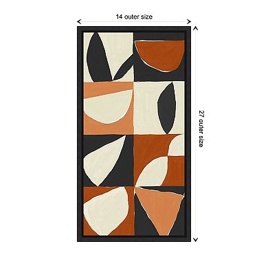 Mayan Pattern Ii By Isabelle Z Framed Canvas Wall Art Print