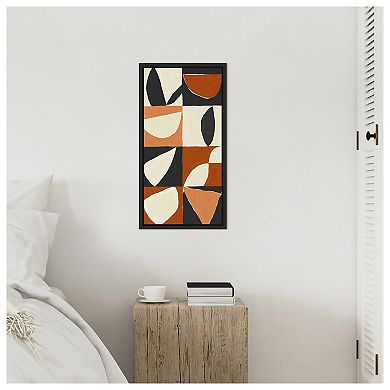 Mayan Pattern Ii By Isabelle Z Framed Canvas Wall Art Print