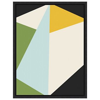 Bold Graphic 1 By The Creative Bunch Studio Framed Canvas Wall Art Print