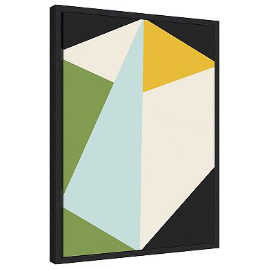 Bold Graphic 1 By The Creative Bunch Studio Framed Canvas Wall Art Print