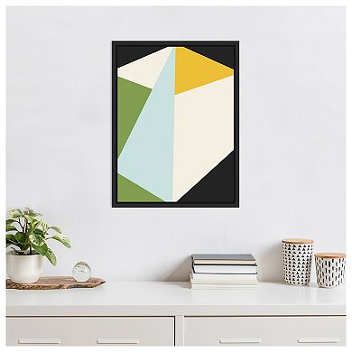 Bold Graphic 1 By The Creative Bunch Studio Framed Canvas Wall Art Print