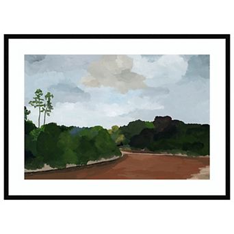 Isa Shrine Isuzu River By Hiroyuki Izutsu Wood Framed Wall Art Print