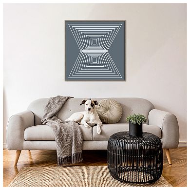 Inverted By Sandi Hauanio Framed Canvas Wall Art Print